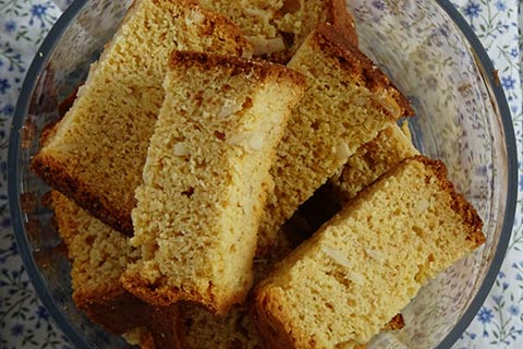 Custard and almond rusks (vla en amandel beskuit) | Rainbow Cooking