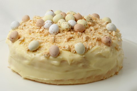 Special custard cake for Easter | Rainbow Cooking