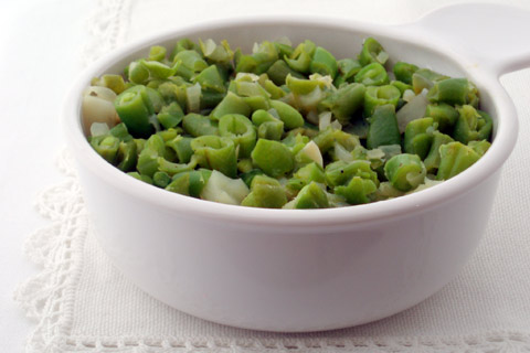 Green beans and potatoes | Rainbow Cooking